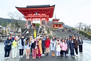 Ảnh đoàn khách Tour Nhật Bản - Kiyomizu-dera Kyoto