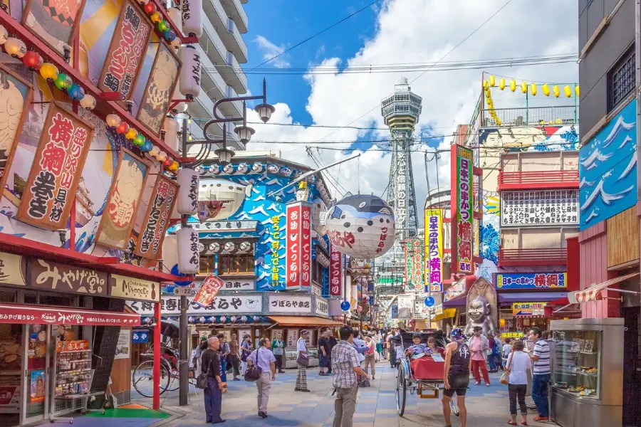 Shinsekai - Khu Phố Hoài Cổ Giữa Trái Tim Sôi Động Của Osaka