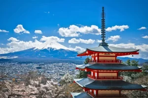 Tour du lịch Nhật Bản - Núi Phú Sĩ biểu tượng của Nhật Bản