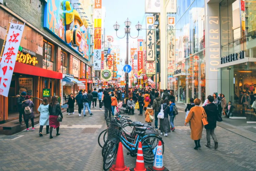 Tour du lịch Nhật Bản - Phố Shinsaibashi Tour du lịch Nhật Bản - Phố Shinsaibashi