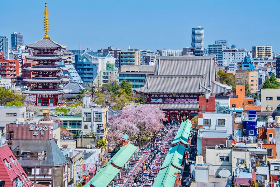 Tour du lịch Nhật Bản - Phố đi bộ Nakamise Tour du lịch Nhật Bản - Phố đi bộ Nakamise