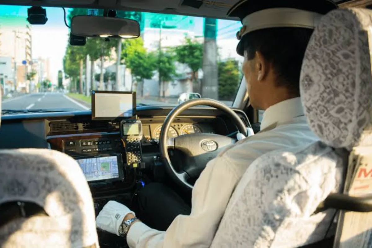 sử dụng taxi tại Nhật Bản
