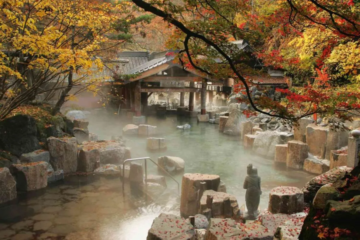tắm onsen nhật bản