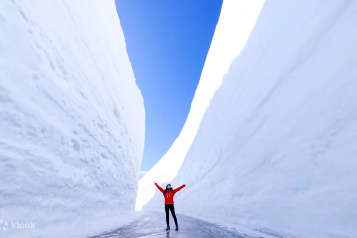 bức tường tuyết vĩ đại Yuki-no-Otani